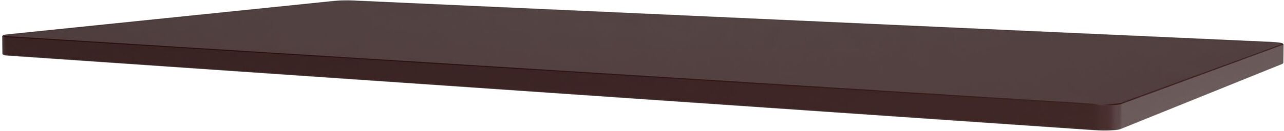 Blat MDF do systemu modułowego Panton Wire 70,1 x 34,8 cm bordowy