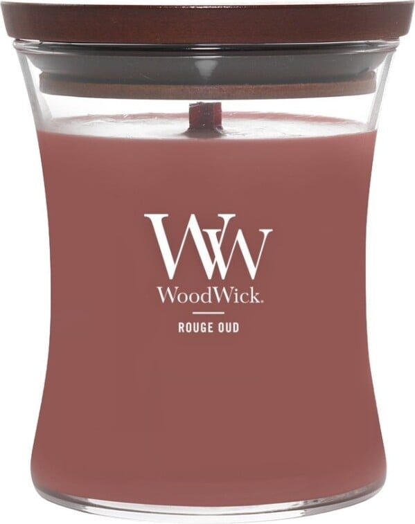 Świeca Core WoodWick Rouge Oud średnia