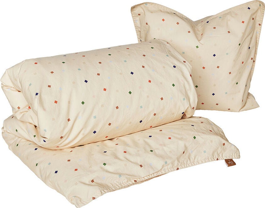 Pościel Konfetti 100 x 70 cm z poszewką na poduszkę 40 x 45 cm