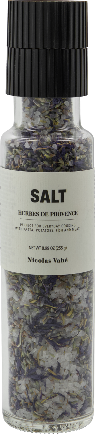 Sól morska z rozmarynem, tymiankiem i lawendą Nicolas Vahe 255 g