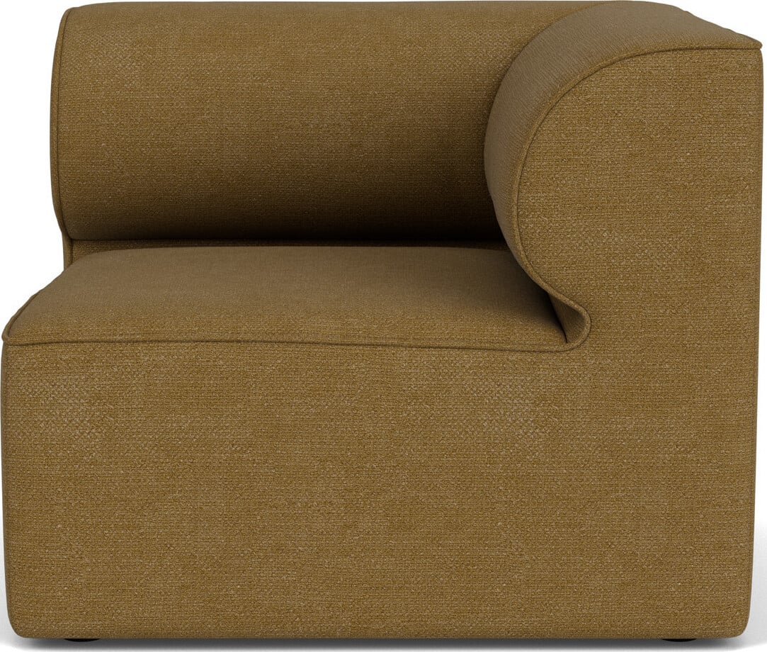 Narożnik prawostronny sofy modułowej Eave Bouclé 86 x 86 cm brązowy