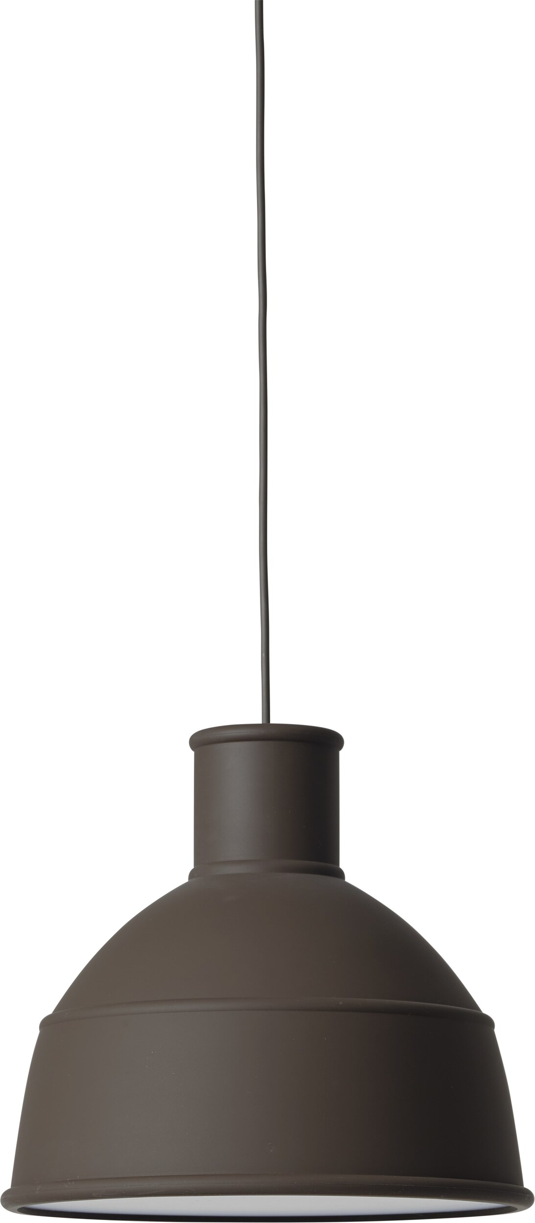 Lampa wisząca Unfold ciemnobrązowa
