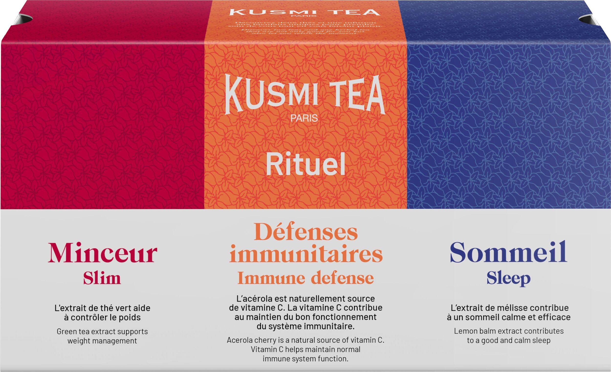 Zestaw herbat bio Kusmi Ritual w saszetkach 24 szt.