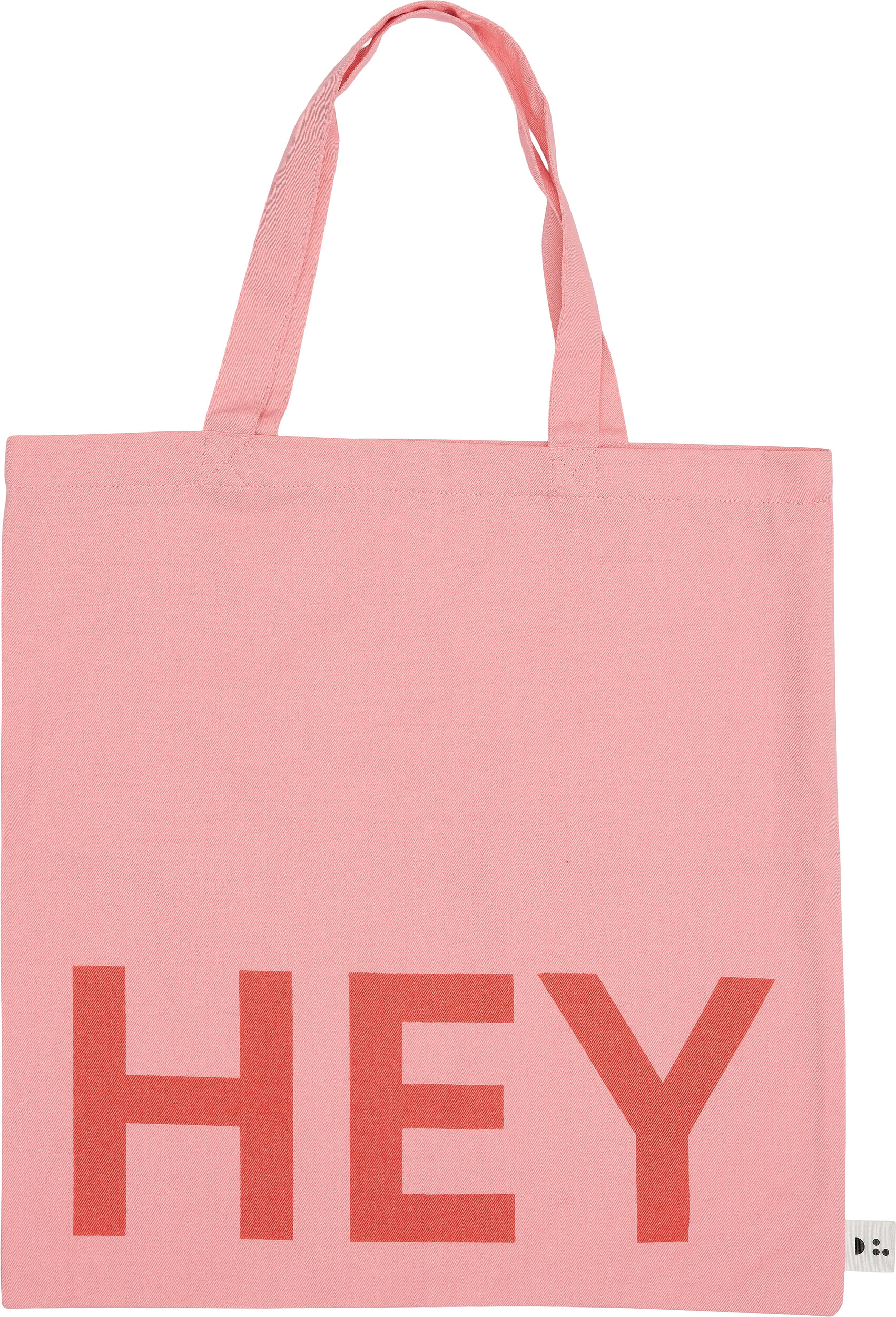 Torba na zakupy Design Letters Hey czerwona