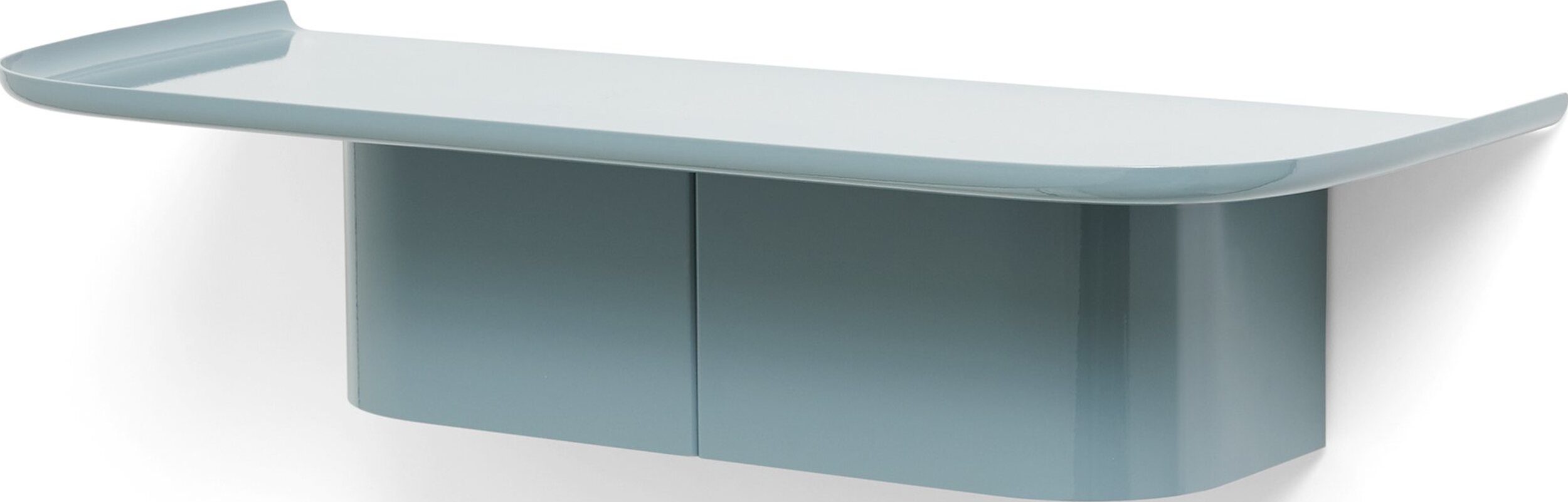 Półka ścienna Korpus M błękitna