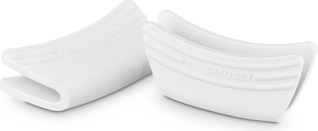 Łapki kuchenne Le Creuset białe silikonowe 2 szt.