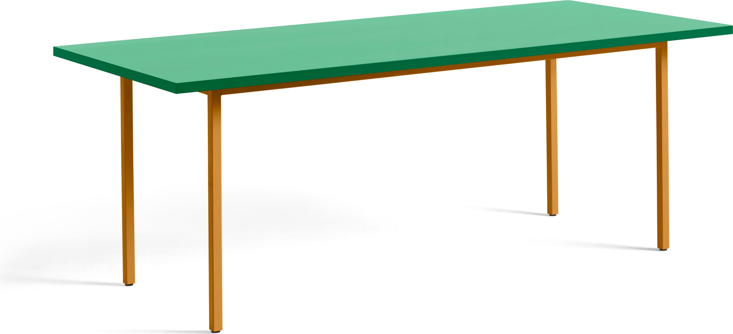 Stół Two-Colour 200 x 90 cm zielono-pomarańczowy