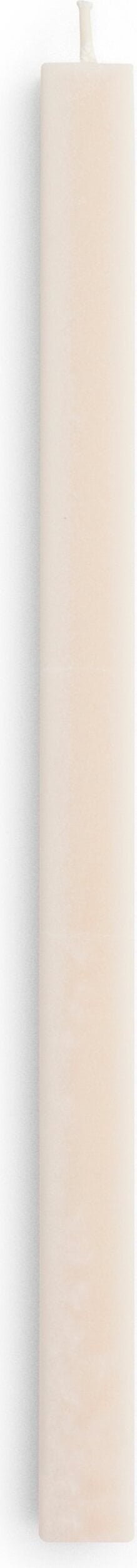 Świeca Square kremowa