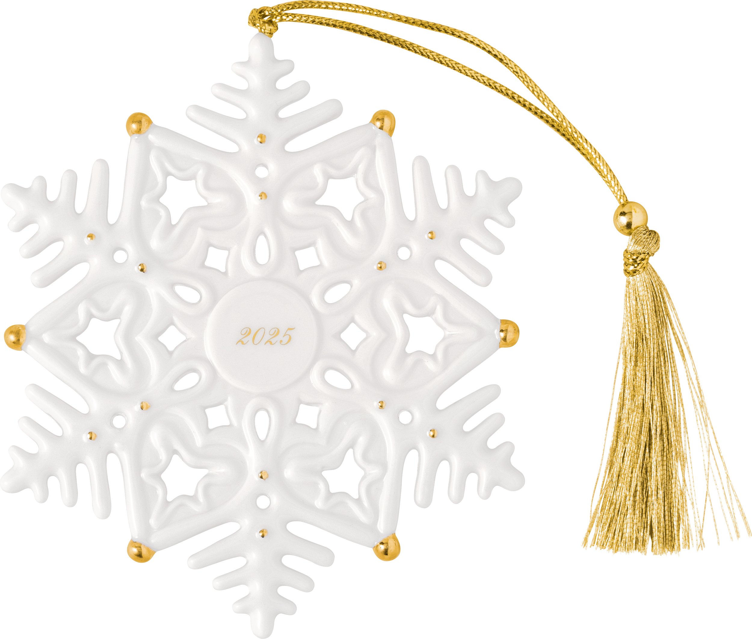 Ozdoba choinkowa Christmas Classics 2025 śnieżynka