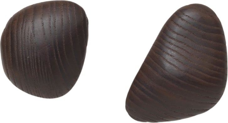 Haczyki ścienne Cairn ciemnobrązowe 2 szt.