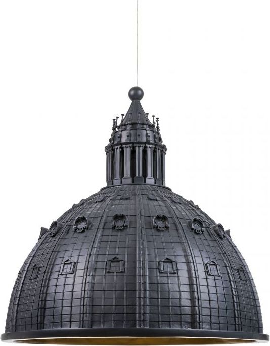 Lampa wisząca Cupolone mała szara