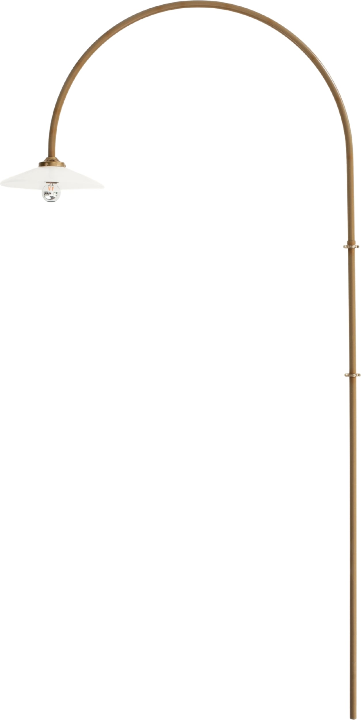 Lampa ścienna N°2 180 cm żółta