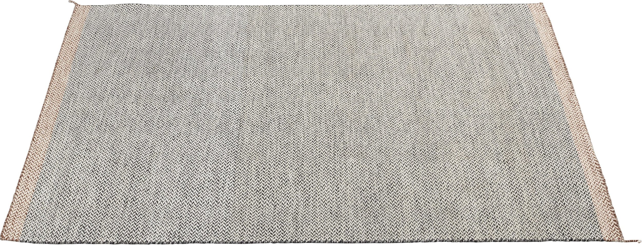 Dywan Ply 170 x 240 cm czarno-biały