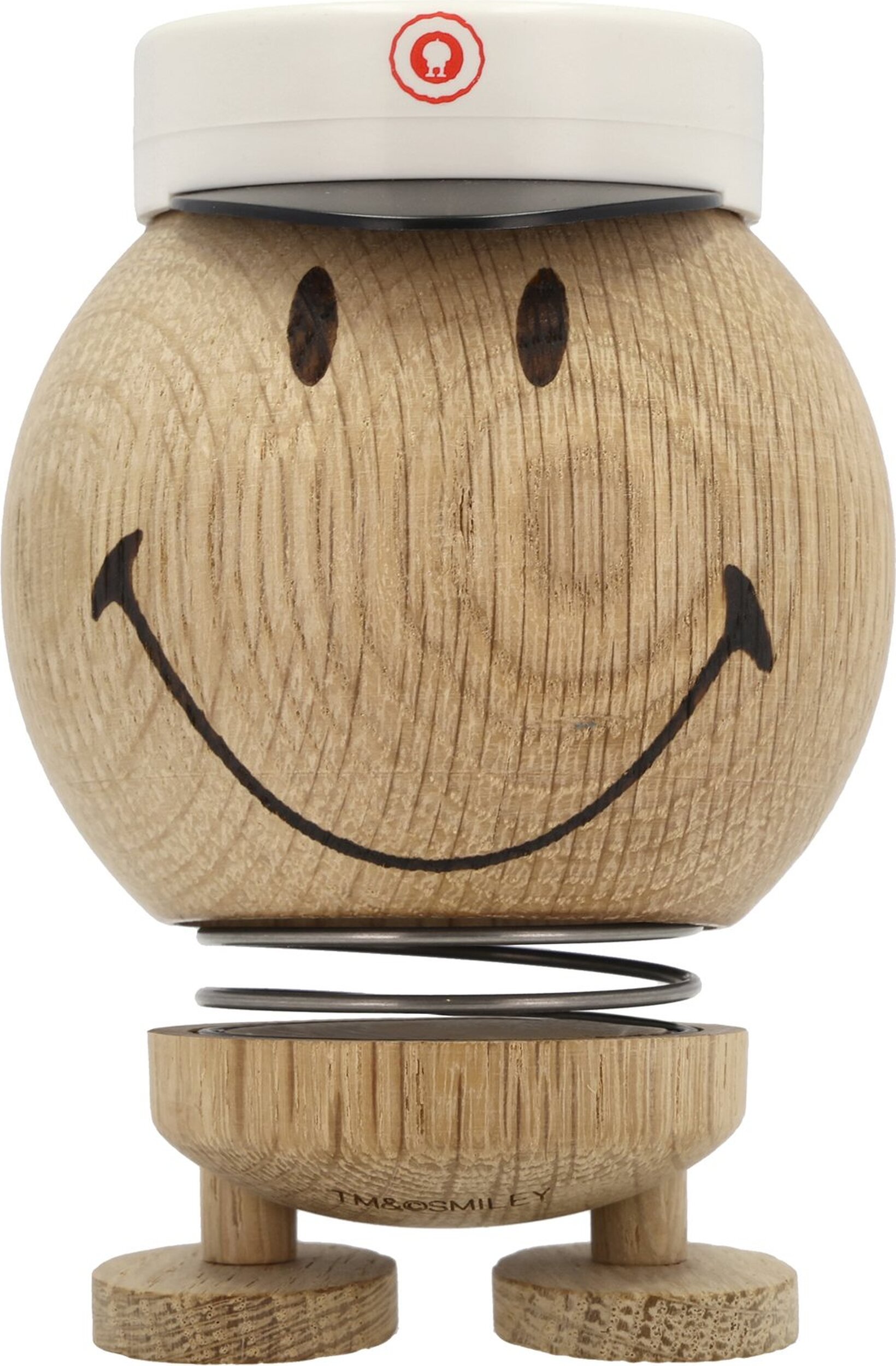 Figurka Smiley Student M dąb