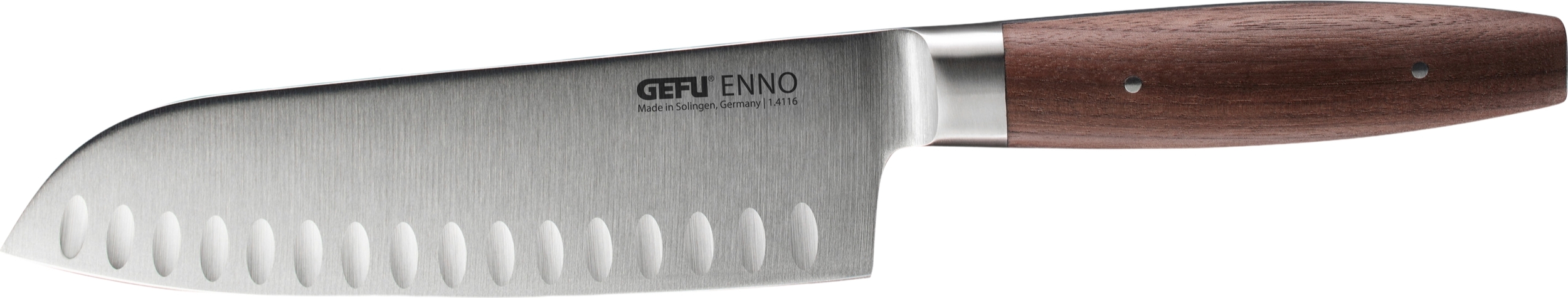 Nóż santoku karbowany Enno 18 cm