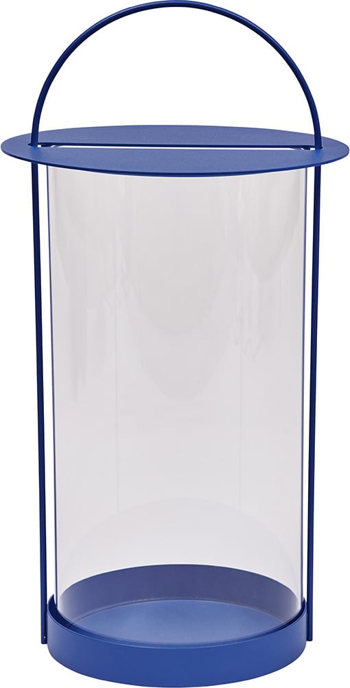 Lampion Maki 48 cm niebieska