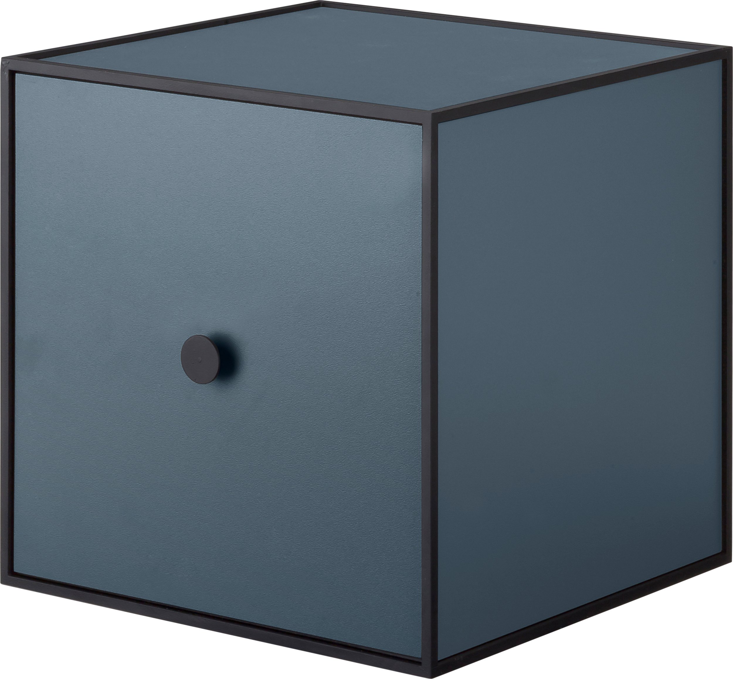 Szafka ścienna Frame 28 ciemnoturkusowa z drzwiczkami