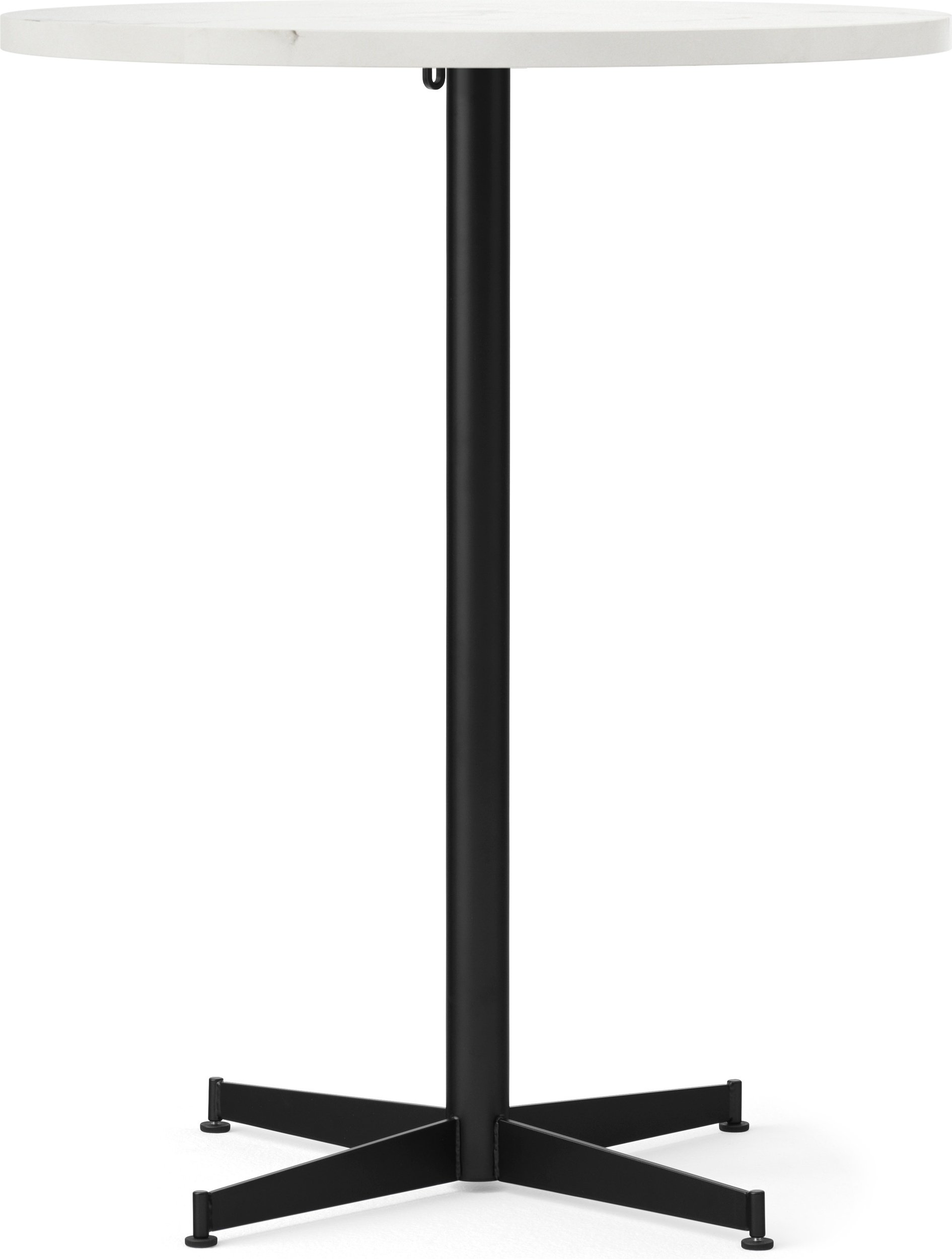 Stół barowy z czarną podstawą Nook Star Base Estremoz niski 80 cm