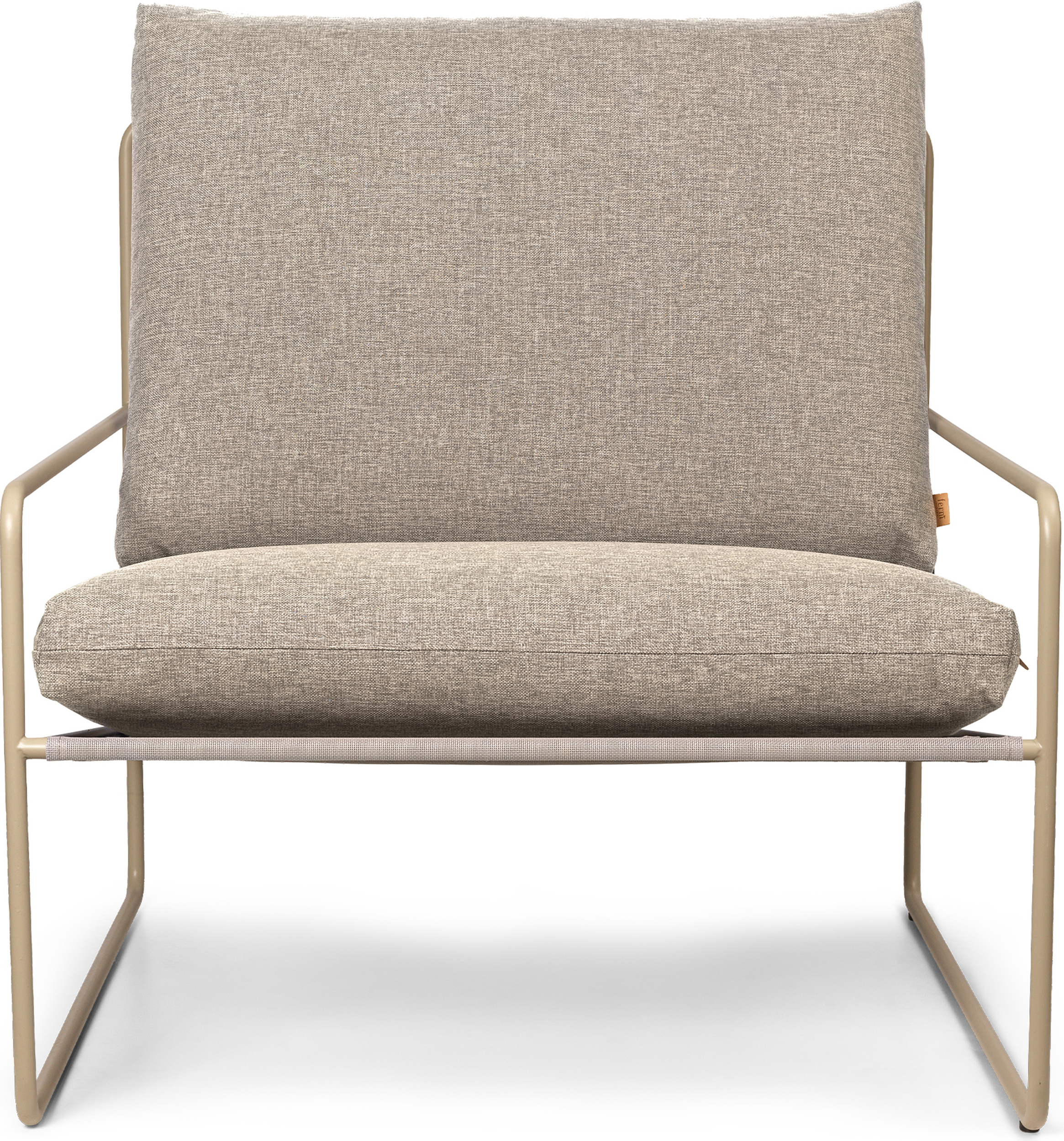 Fotel ogrodowy Desert Sand z beżową ramą