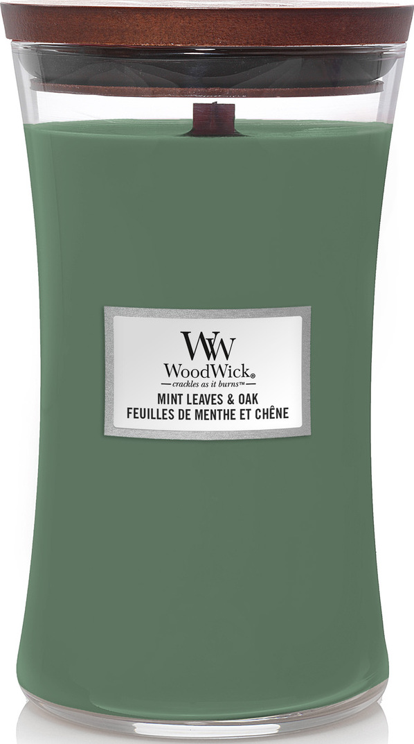 Świeca Core WoodWick Mint Leaves & Oak duża