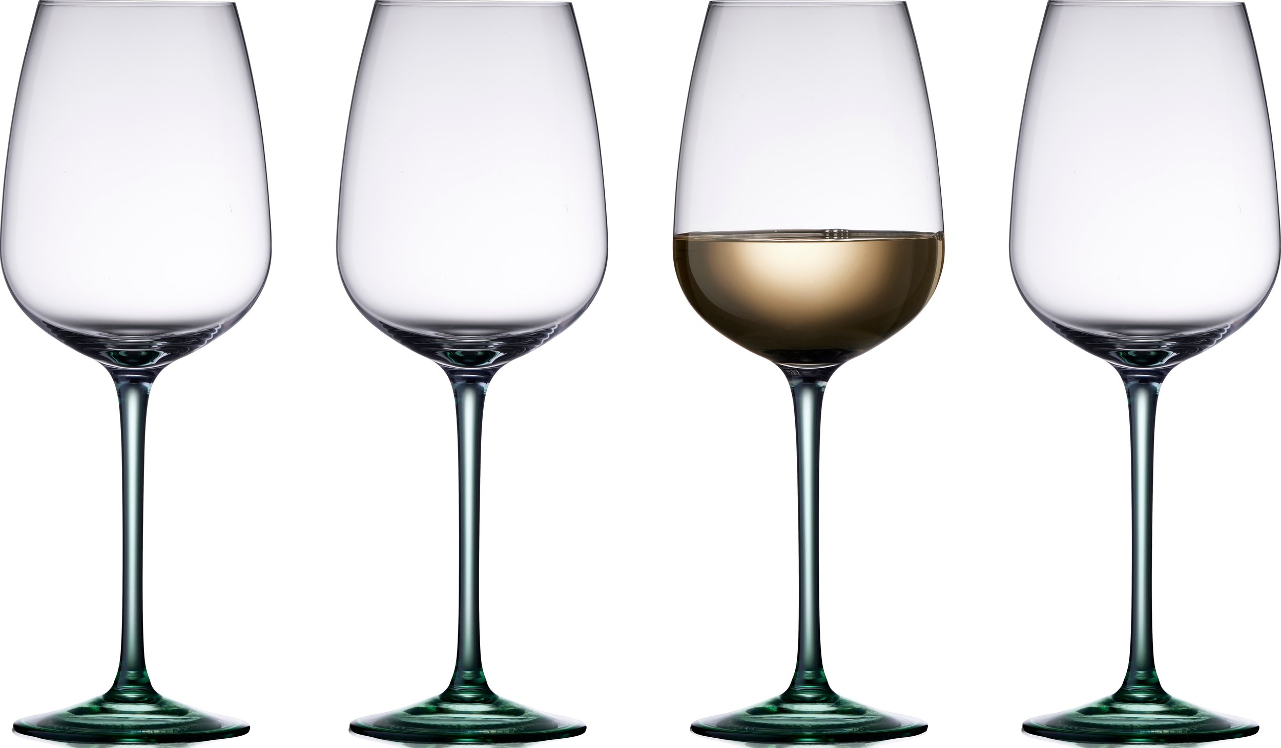 Kieliszki do wina Vienna 530 ml zielone 4 szt.