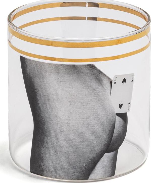 Szklanka Toiletpaper Two of Spades 8 cm
