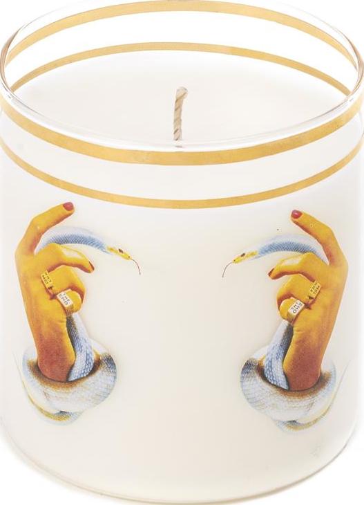 Świeca Toiletpaper Hands With Snakes szklana