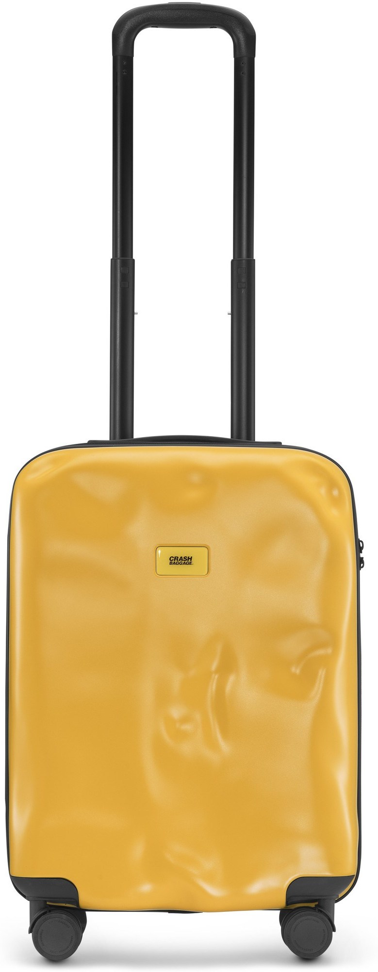 Walizka Icon kabinowa matowa żółta