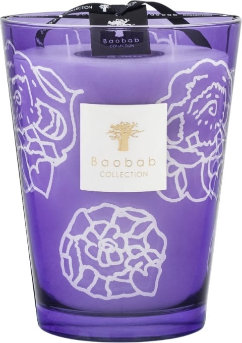 Świeca zapachowa Collectible Roses Dark Parma 24 cm