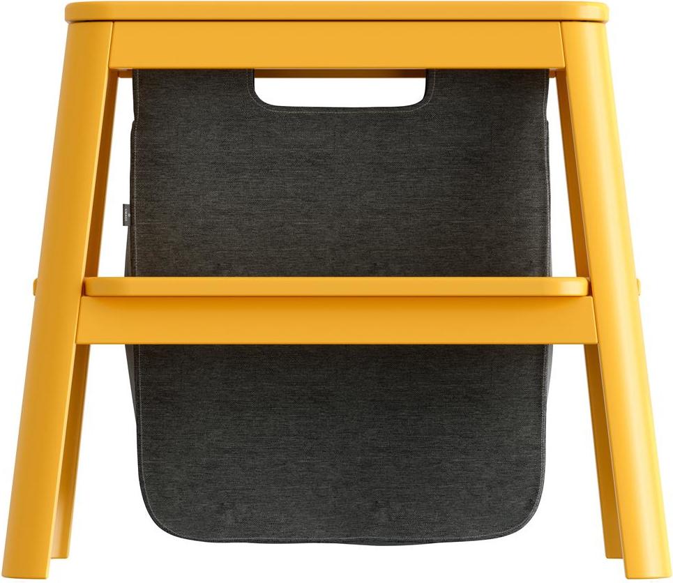 Podest ze schowkiem Step It Up żółty