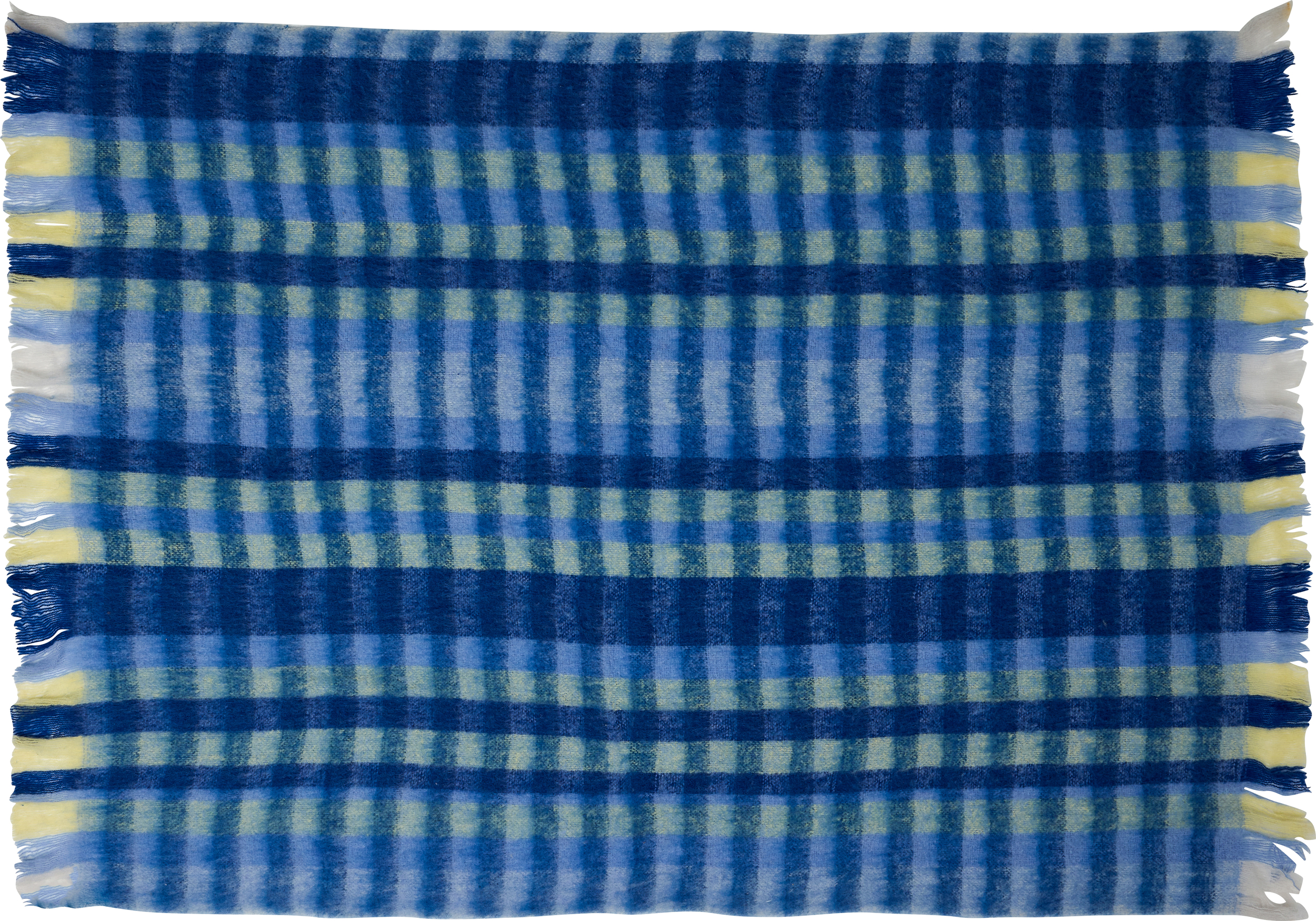 Koc Loom 140 x 200 cm niebieski