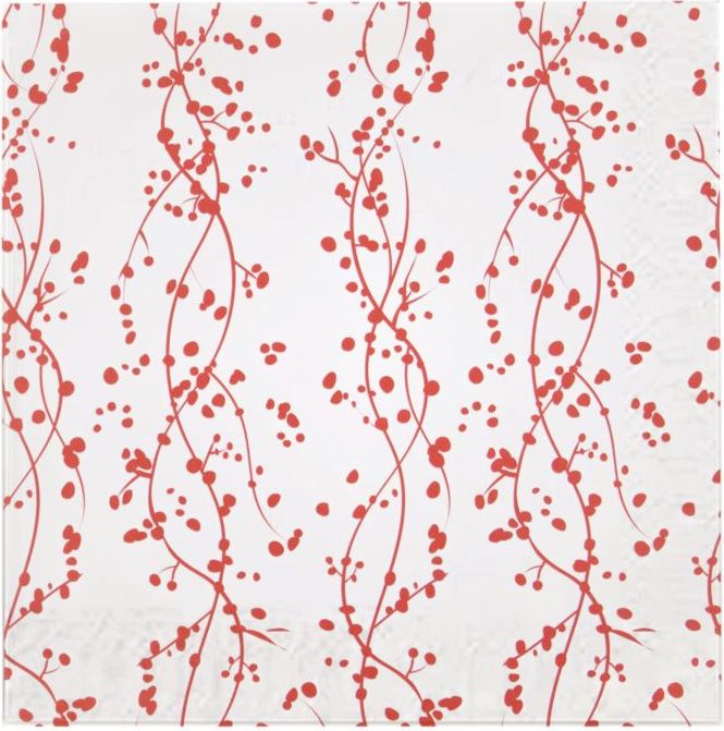 Serwetki papierowe House Doctor gałązki jagody 40 szt.