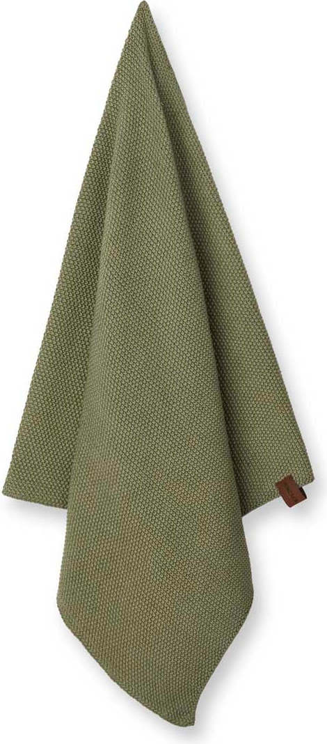 Ścierka kuchenna Humdakin Knitted 45 x 70 cm beżowozielona