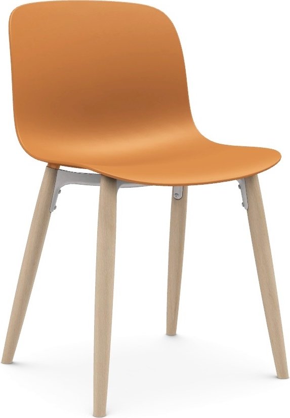 Krzesło Troy jasnobrązowe nogi jesion