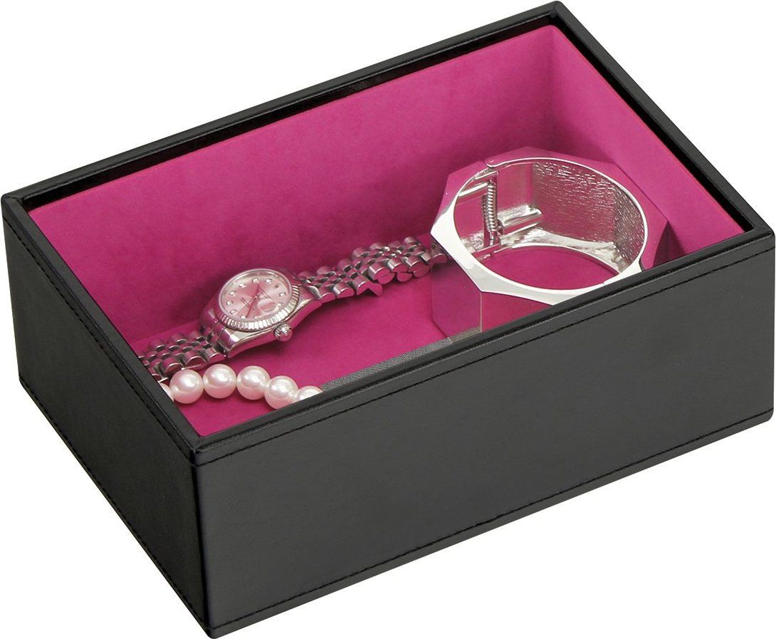 Szkatułka na biżuterię Stackers open mini czarna