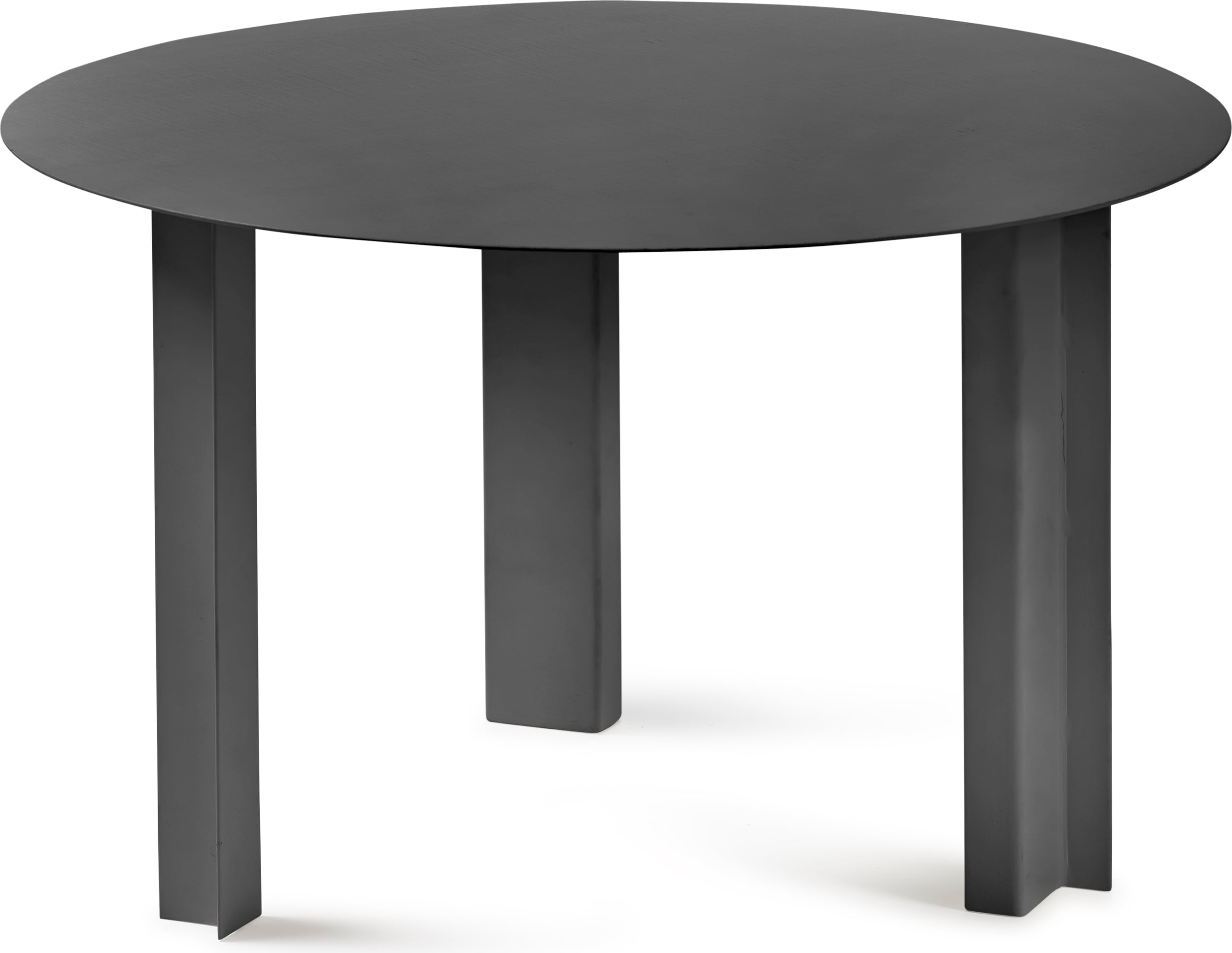 Stolik boczny Tubes 55 cm czarny