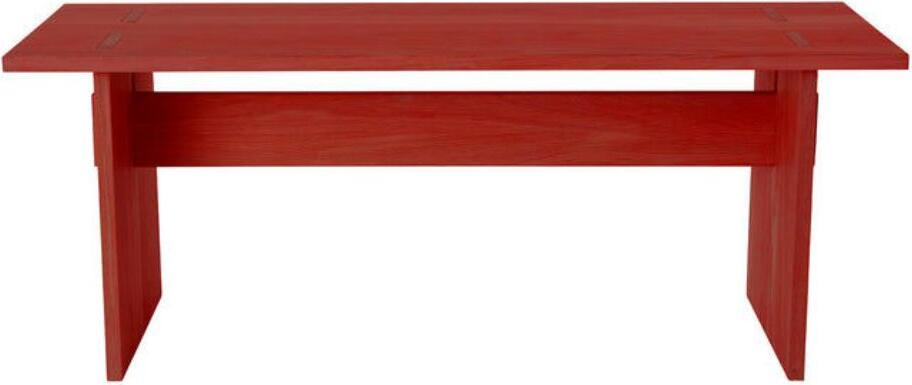 Ławka Kotai czerwona