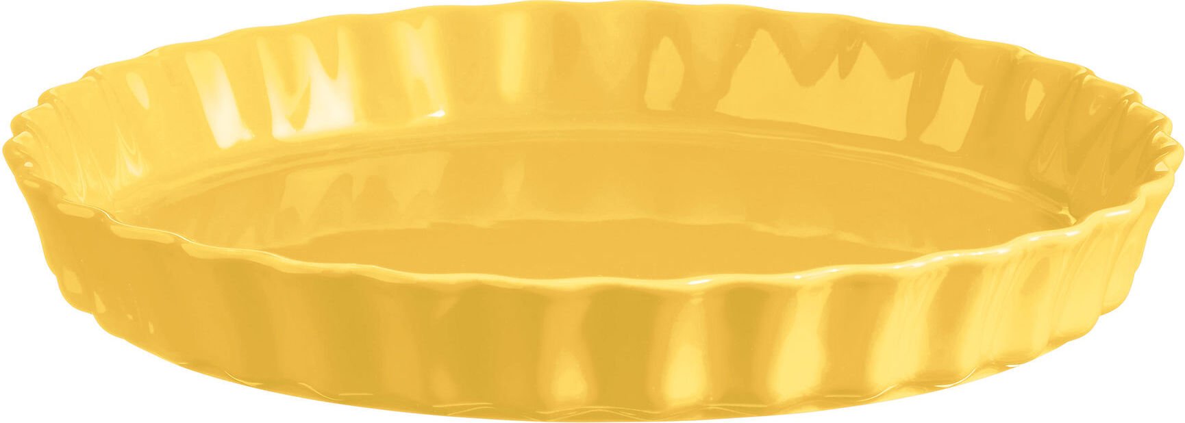 Forma do tarty ceramiczna Emile Henry 28 cm żółta