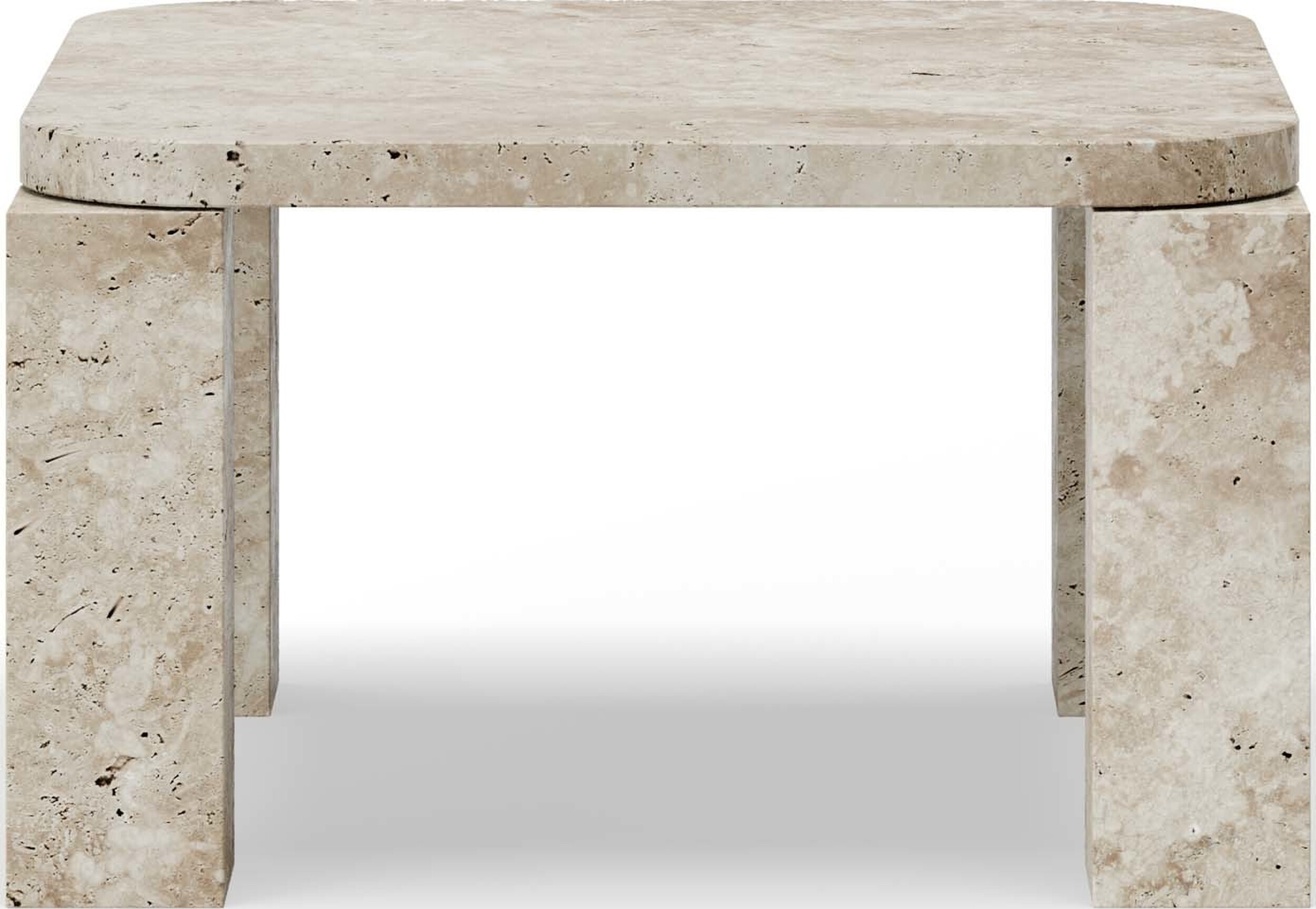 Stolik kawowy Atlas 60 cm trawertyn