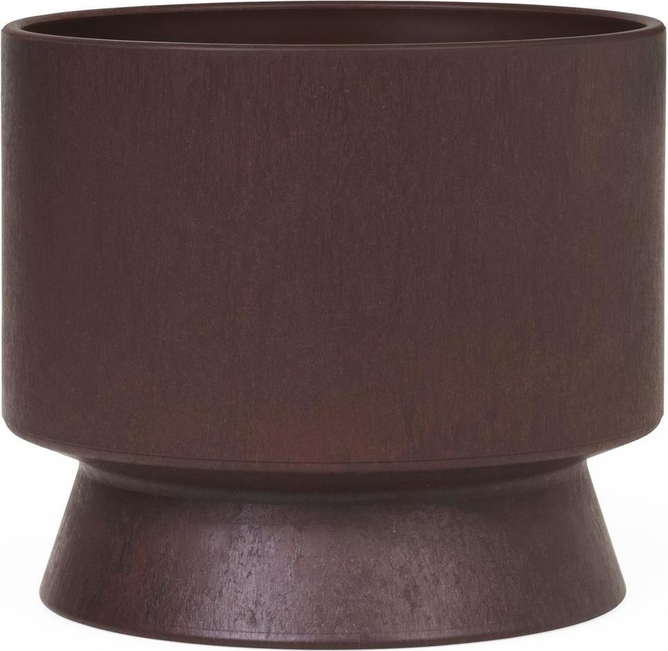 Osłonka na doniczkę Rosendahl 15 cm burgundowa