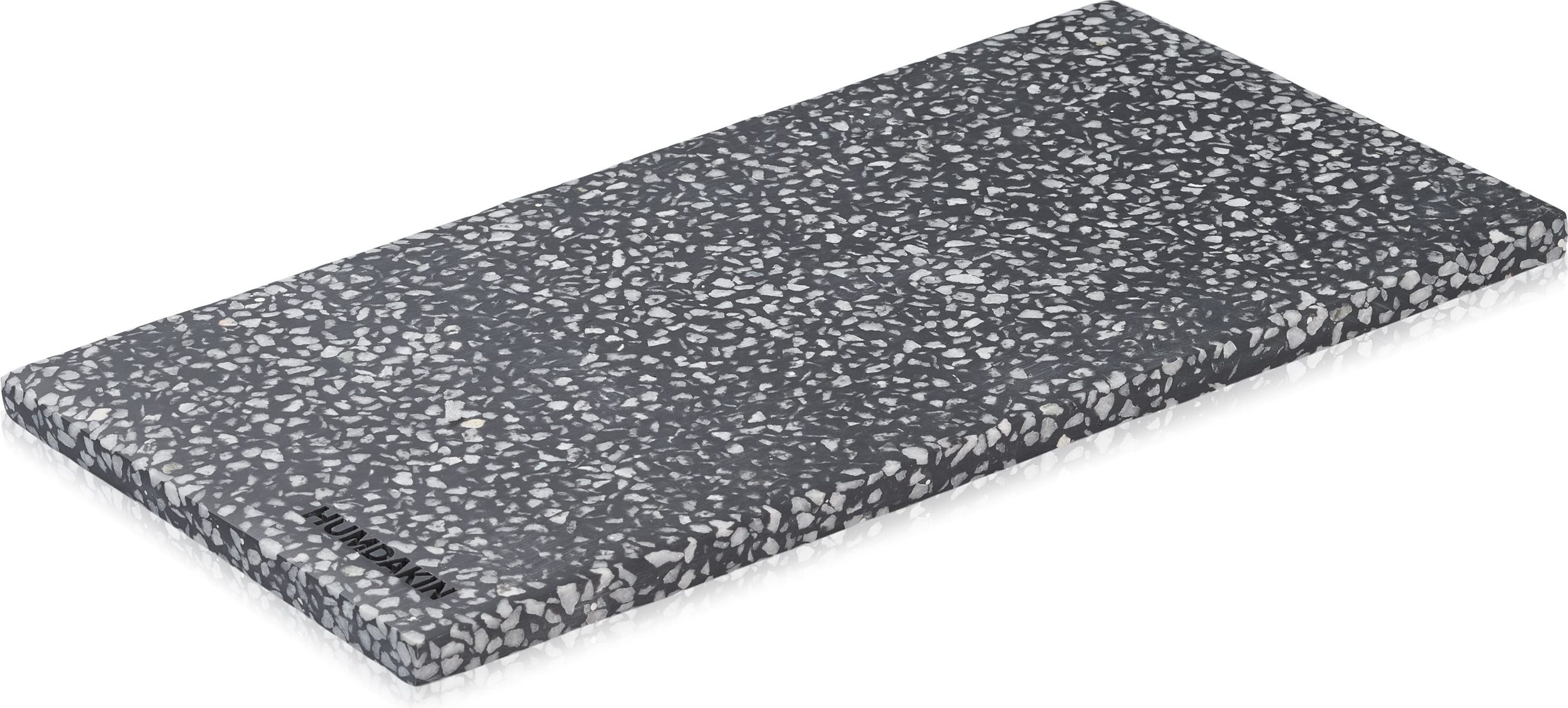 Taca dekoracyjna Humdakin Venice Terrazzo 33 cm czarna