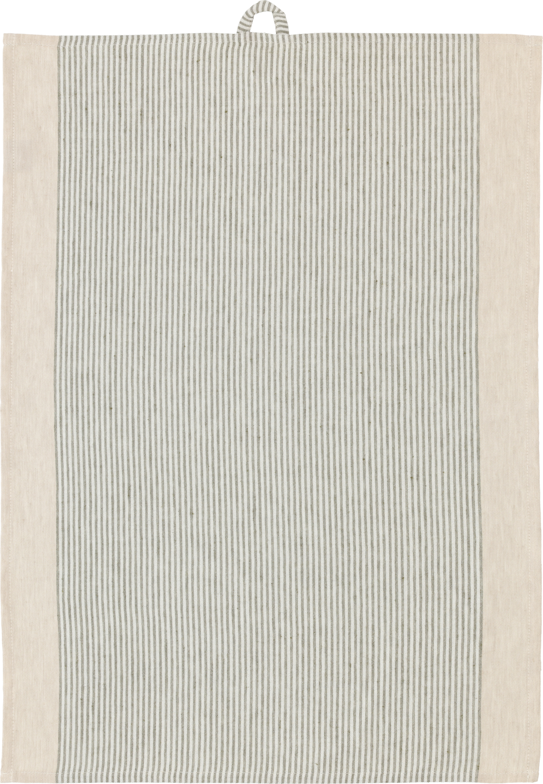 Ścierka kuchenna Statement w paski 50 x 70 cm beżowa