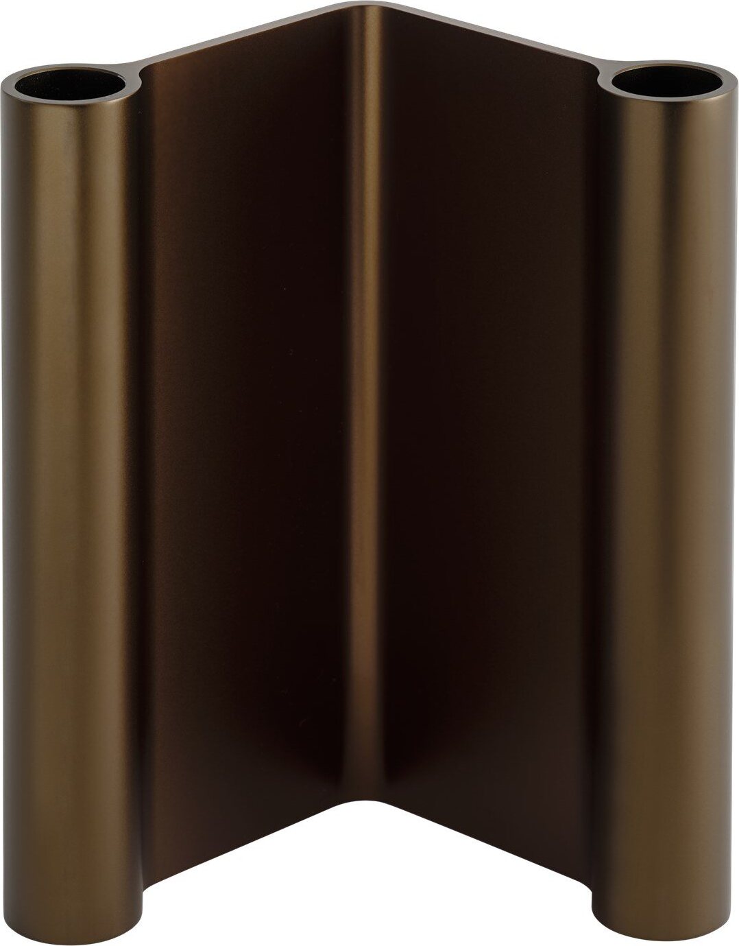 Świecznik Pair 18 cm brązowy