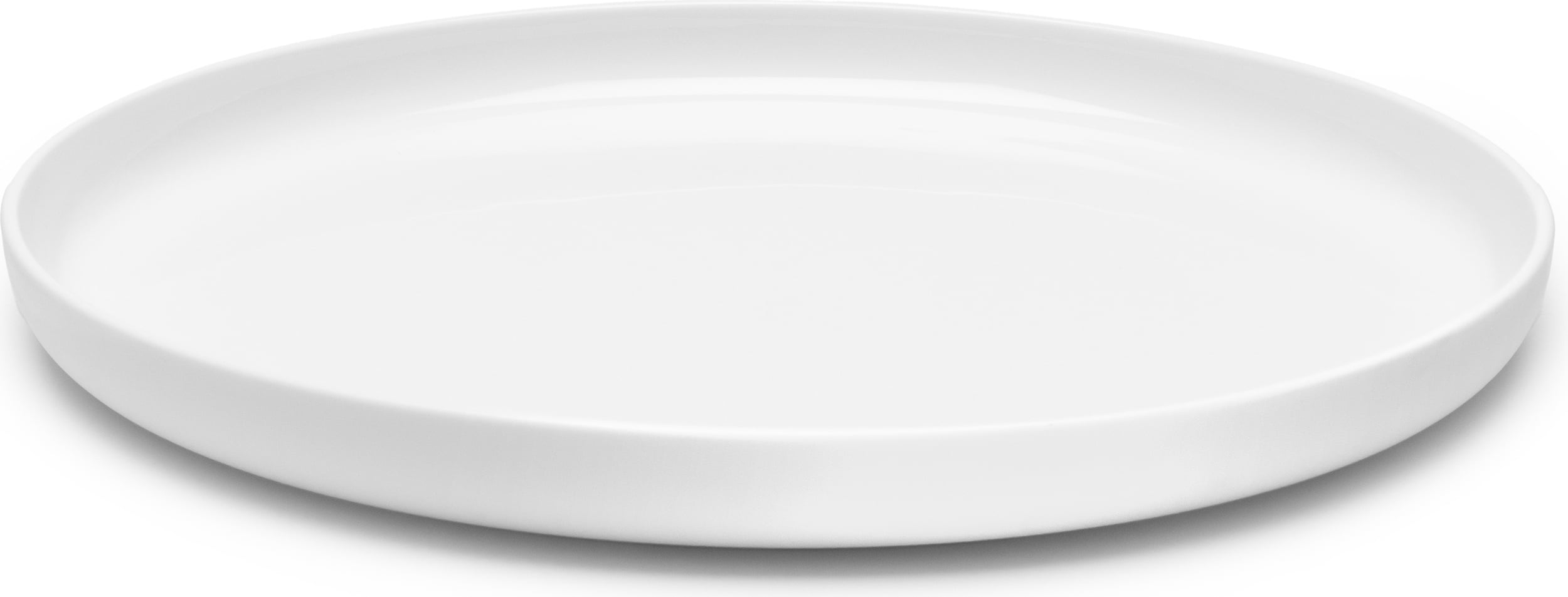 Talerz do serwowania Base 32 cm biały szkliwiony