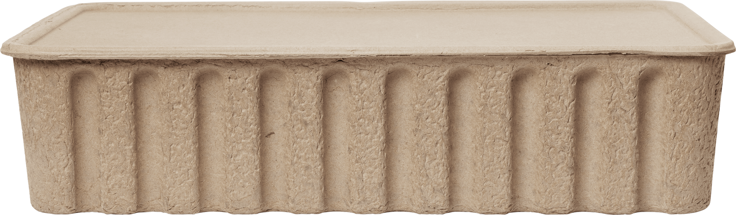 Pudełko do przechowywania Paper Pulp beżowe