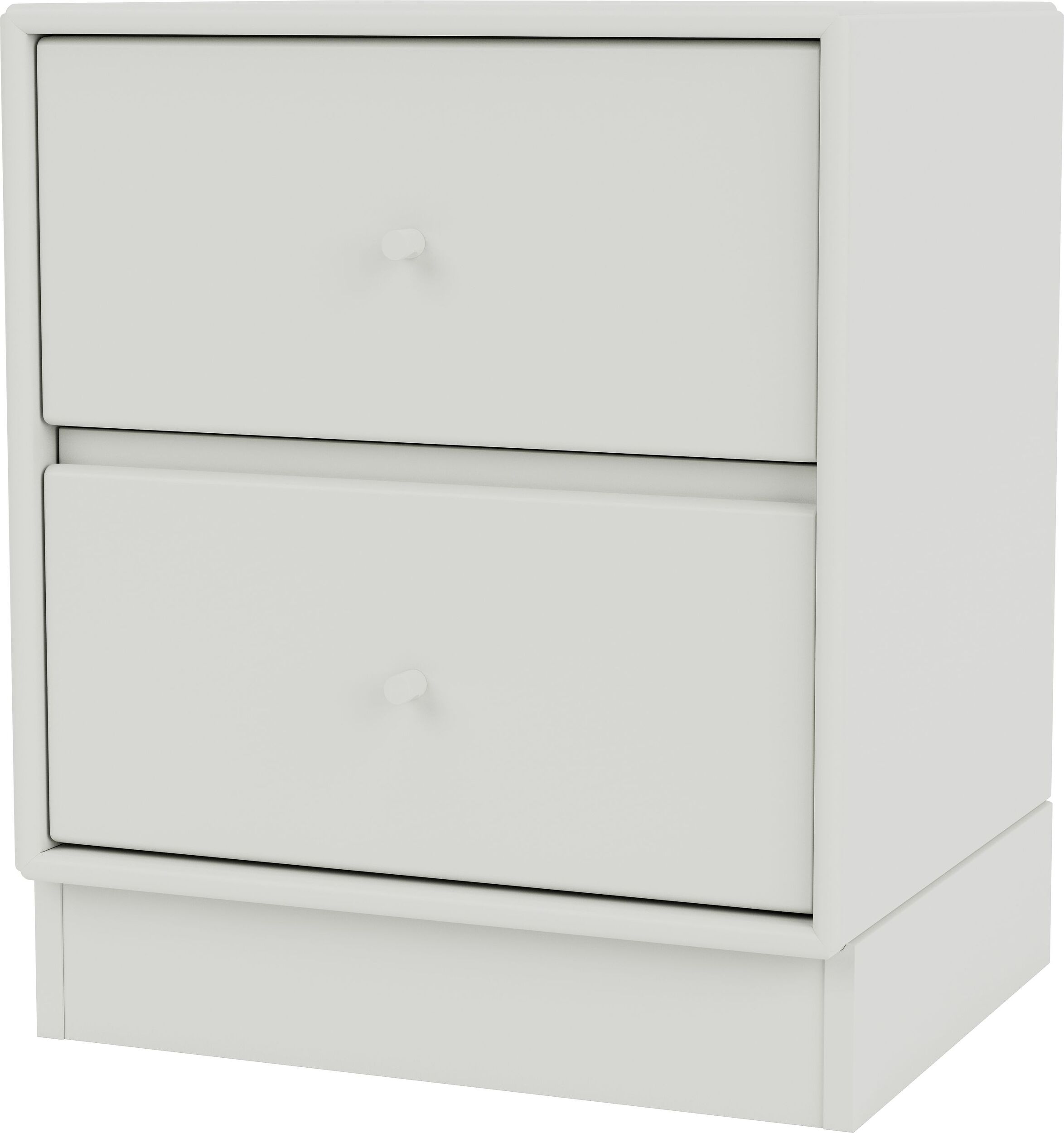 Szafka nocna Drift jasnoszara na cokole 7 cm