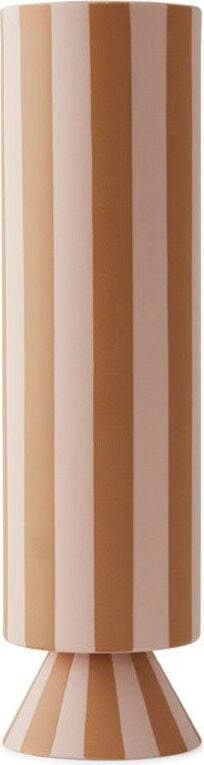 Wazon Toppu 31 cm brązowo-różowy