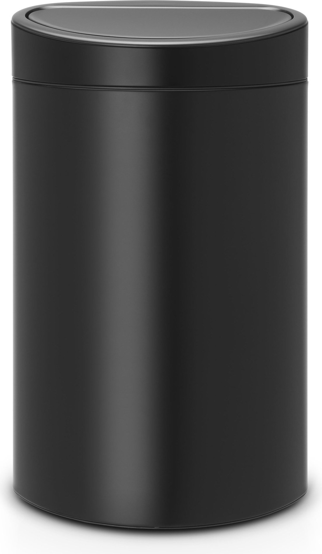 Kosz na śmieci Touch Bin 40 l czarny mat