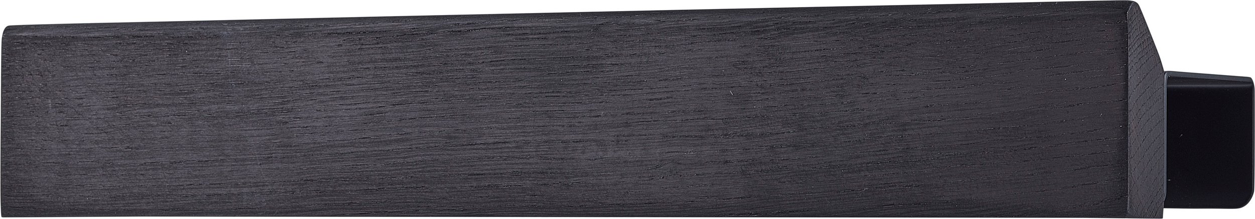 Półka ścienna Flex 40 cm czarna czarny dąb magnetyczna