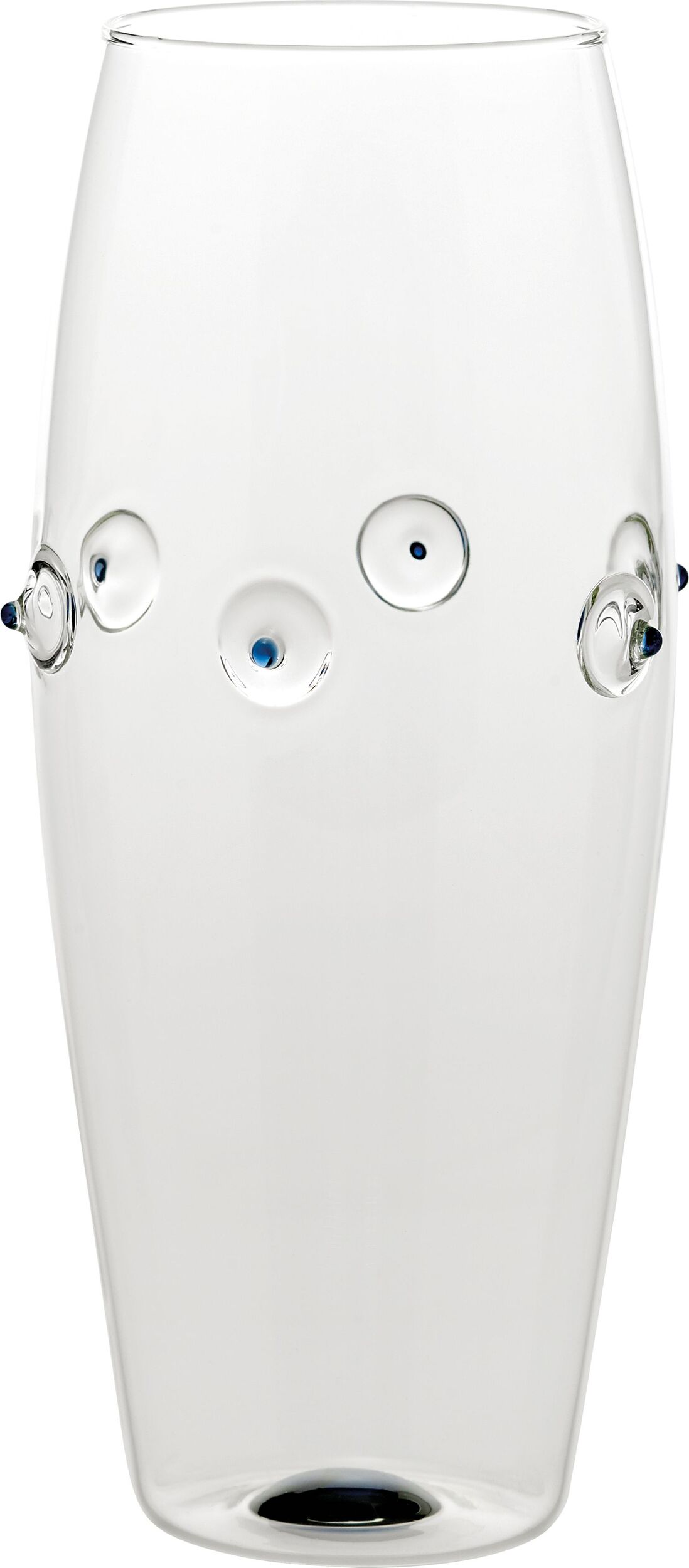 Wazon Patèa wypukły 24 cm niebieski